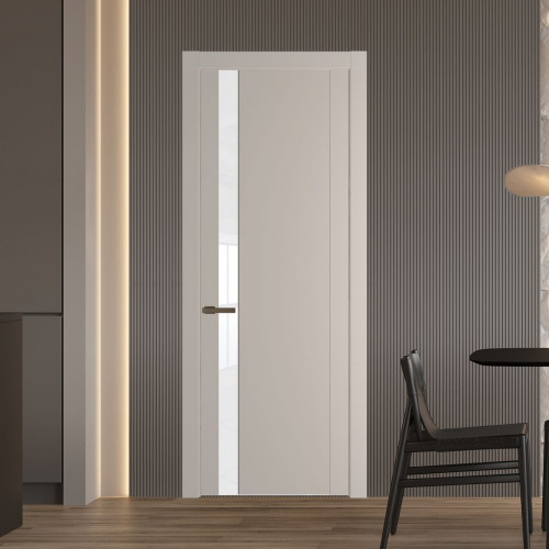 Межкомнатная дверь ProfilDoors 1.2P Сэнд Лак классик молдинг Деорэ