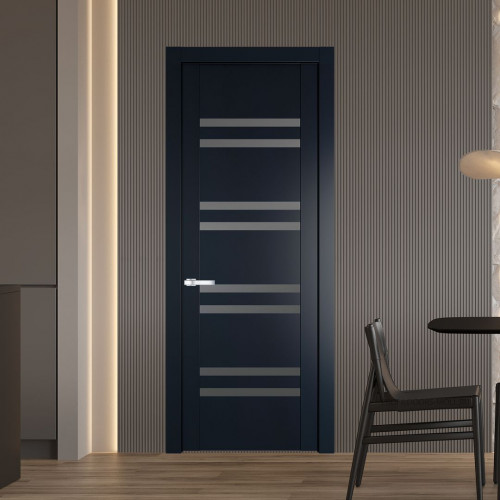 Межкомнатная дверь ProfilDoors 1.6P Нэви Блу Графит