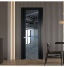 Межкомнатная дверь ProfilDoors 1.7P Блэк Зеркало