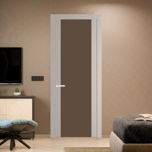 Межкомнатная дверь ProfilDoors 1.7P Сэнд Монохром гляссе