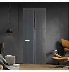 1.8P Графит Зеркало Grey молдинг Вайт
