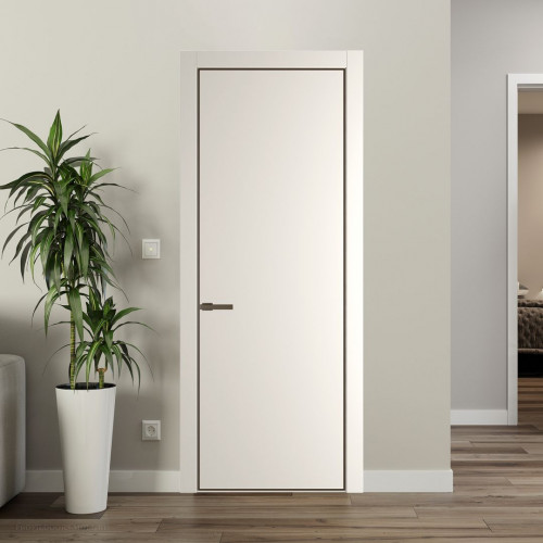 Межкомнатная дверь ProfilDoors 1 PA Перламутр белый с профилем Деорэ
