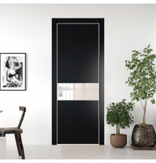 17 PA Блэк с профилем Вайт с стеклом перламутровый лак
