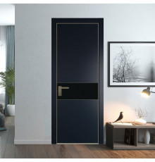 17 PA Нэви Блу с профилем Шампань с стеклом  монохром черный