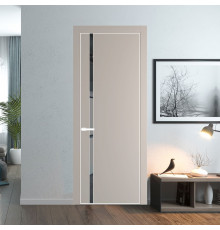 21 PA Санд с профилем Вайт с стеклом  зеркало grey
