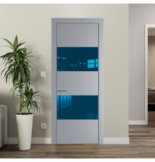 22 PA Смоки с профилем Зеленый воск с стеклом  зеркало blue
