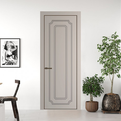 Межкомнатная дверь ProfilDoors 30 PA с фрезерованным рисунком Санд с профилем Деорэ