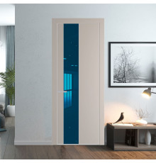 19 PE с вставкой из стекла зеркало blue Сэнд с алюминиевой кромкой Матовая