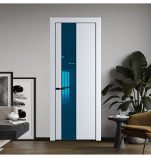 19 PE с вставкой из стекла зеркало blue Вайт с алюминиевой кромкой Черный