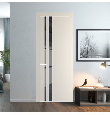 20 PE с вставкой из стекла зеркало grey Кремовая Магнолия с алюминиевой кромкой Вайт