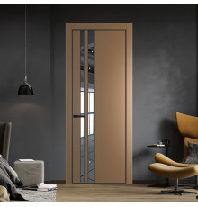 20 PE с вставкой из стекла зеркало Перламутр золото с алюминиевой кромкой Черный