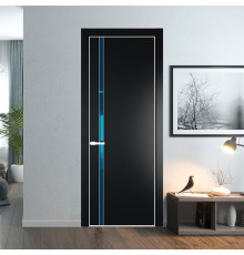 21 PE с вставкой из стекла зеркало blue Блэк с алюминиевой кромкой Вайт