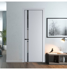 21 PE с вставкой из стекла зеркало grey Лайт Грей с алюминиевой кромкой Черный