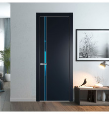 21 PE с вставкой из стекла зеркало blue Нэви Блу с алюминиевой кромкой Серебро