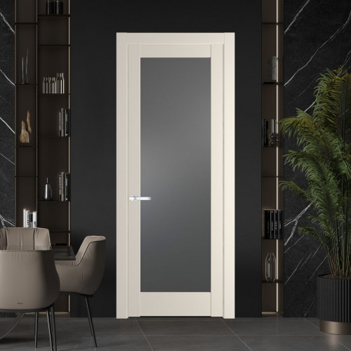 Межкомнатная дверь ProfilDoors 1.1.2PM Кремовая Магнолия Графит