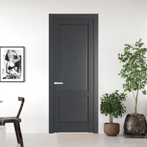 Межкомнатная дверь ProfilDoors 1.2.1 PM Графит Глухая