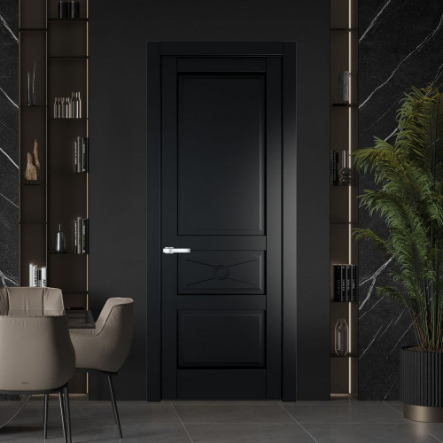 Межкомнатная дверь ProfilDoors 1.5.1 PM Блэк Глухая