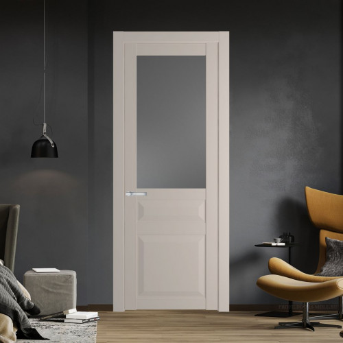 Межкомнатная дверь ProfilDoors 1.5.3 PD цвет Сэнд вставка Графит