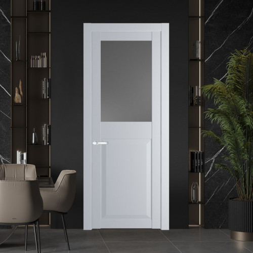 Межкомнатная дверь ProfilDoors 1.6.2 PD цвет Лайт Грей вставка Графит