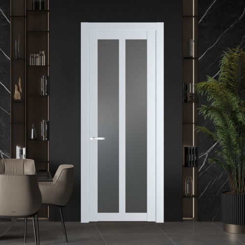 Межкомнатная дверь ProfilDoors 1.7.2 PD цвет Вайт вставка Графит