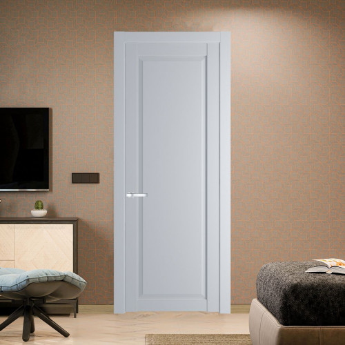 Межкомнатная дверь ProfilDoors 2.1.1 PD цвет Вайт вставка Глухая