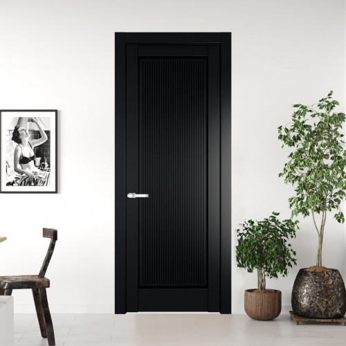 Межкомнатная дверь ProfilDoors 2.1.1 PM Блэк Глухая
