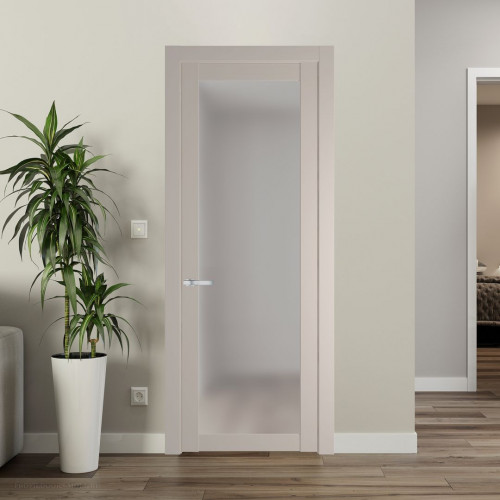 Межкомнатная дверь ProfilDoors 2.1.2 PD цвет Сэнд вставка Матовое