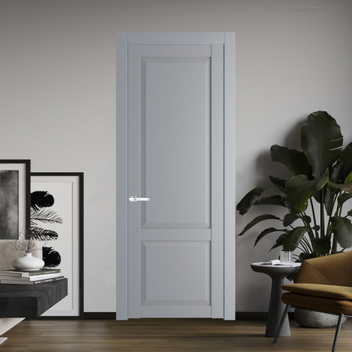 Межкомнатная дверь ProfilDoors 2.2.1 PD цвет Смоки вставка Глухая