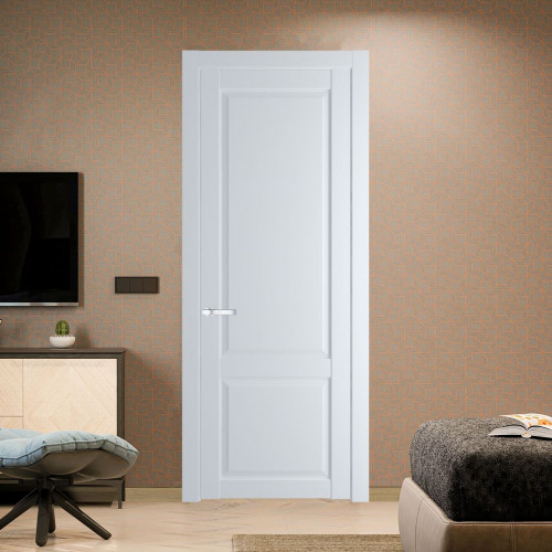 Межкомнатная дверь ProfilDoors 2.2.1 PD цвет Вайт вставка Глухая