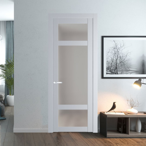Межкомнатная дверь ProfilDoors 2.3.2 PD цвет Лайт Грей вставка Матовое