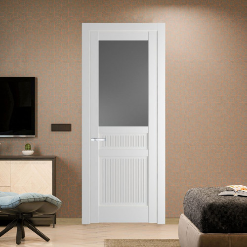 Межкомнатная дверь ProfilDoors 2.3.2PM Крем Вайт Графит