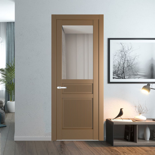 Межкомнатная дверь ProfilDoors 2.3.2PM Перламутр золото Прозрачное