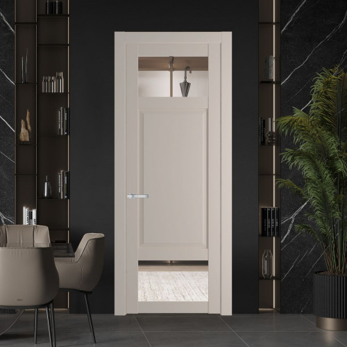 Межкомнатная дверь ProfilDoors 2.3.4 PD цвет Сэнд вставка Прозрачное