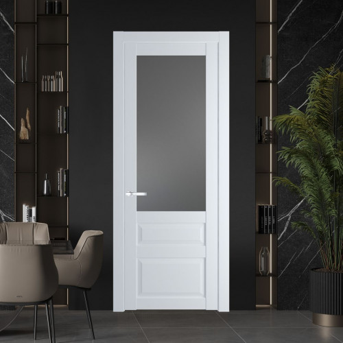 Межкомнатная дверь ProfilDoors 2.5.3 PD цвет Вайт вставка Графит