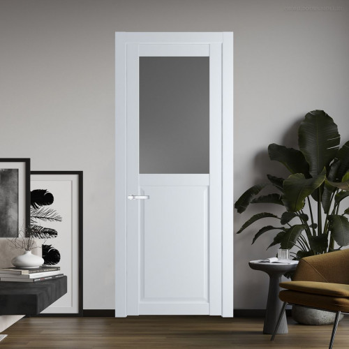 Межкомнатная дверь ProfilDoors 2.6.2 PD цвет Вайт вставка Графит