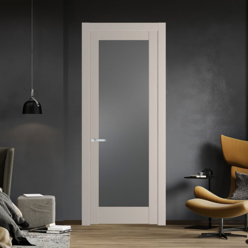 Межкомнатная дверь ProfilDoors 3.1.2 PD цвет Сэнд вставка Графит