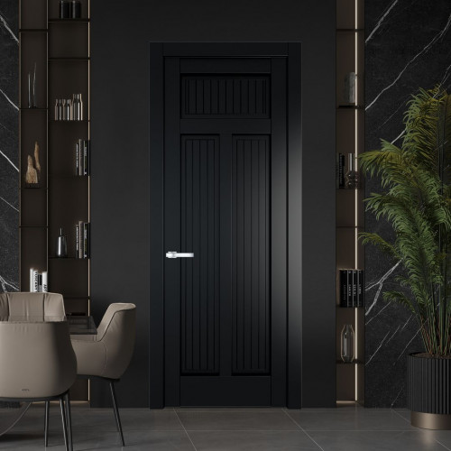 Межкомнатная дверь ProfilDoors 3.4.1 PM Блэк Глухая
