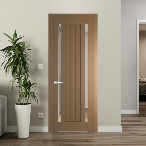 Межкомнатная дверь ProfilDoors 3.5.1PM Перламутр золото Прозрачное