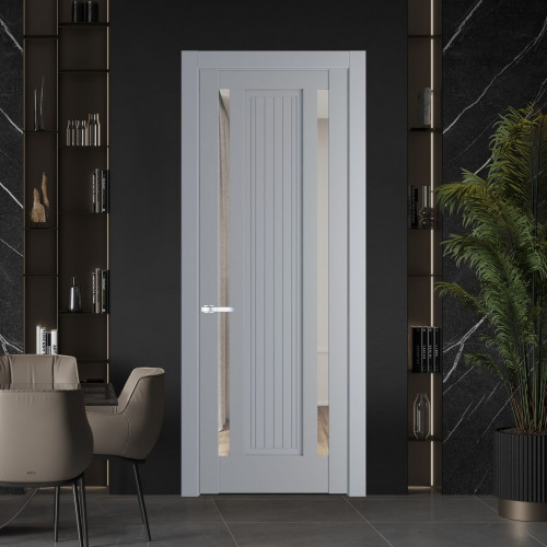 Межкомнатная дверь ProfilDoors 3.5.1PM Смоки Прозрачное