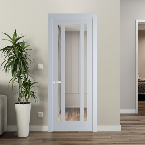Межкомнатная дверь ProfilDoors 3.5.2PM Лайт Грей Прозрачное