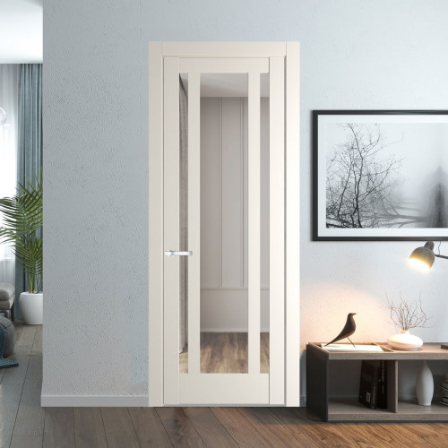 Межкомнатная дверь ProfilDoors 3.5.2PM Перламутр белый Прозрачное