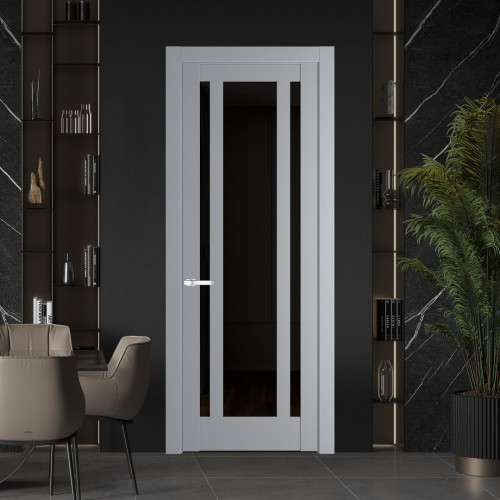 Межкомнатная дверь ProfilDoors 3.5.2PM Смоки Черное тонированное