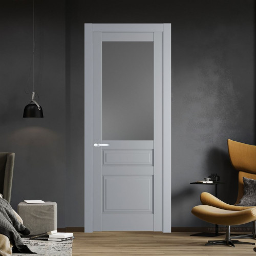 Межкомнатная дверь ProfilDoors 3.5.3 PD цвет Смоки вставка Графит