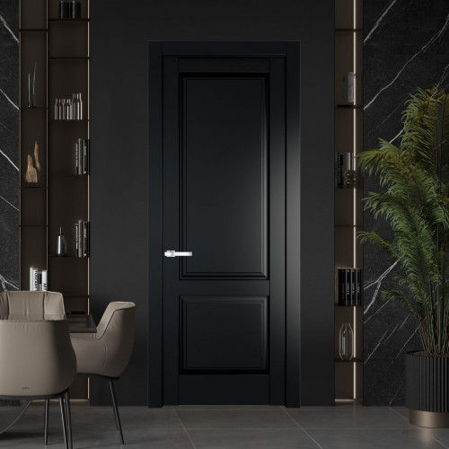 Межкомнатная дверь ProfilDoors 4.2.1 PD цвет Блэк вставка Глухая