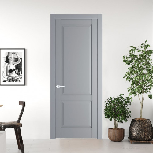 Межкомнатная дверь ProfilDoors 4.2.1 PD цвет Смоки вставка Глухая