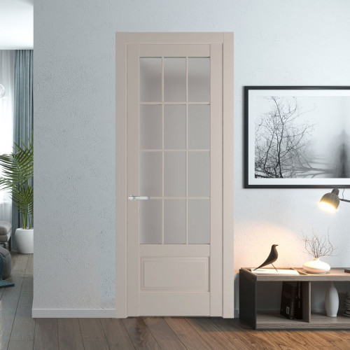 Межкомнатная дверь ProfilDoors 4.2.2 (р.12) PD цвет Сэнд вставка Матовое