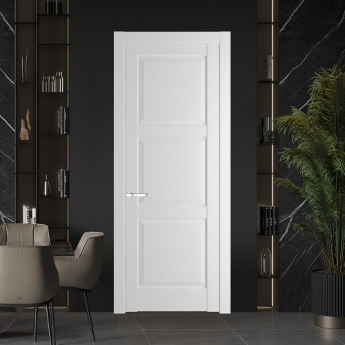 Межкомнатная дверь ProfilDoors 4.6.1 PD цвет Крем Вайт вставка Глухая