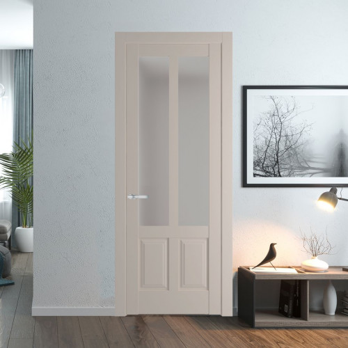 Межкомнатная дверь ProfilDoors 4.8.2 PD цвет Сэнд вставка Матовое