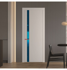 18 PW Сэнд Зеркало Blue молдинг Красный антрацит