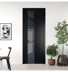 19 PW Блэк Зеркало Grey молдинг Черный матовый